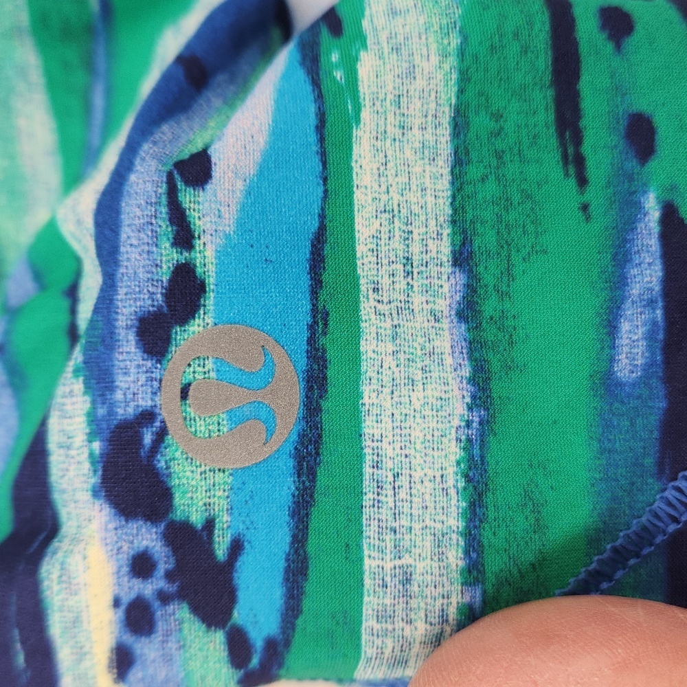 Lululemon Sculpt Tank In Seven Wonders Multi / Hero Blue View 5